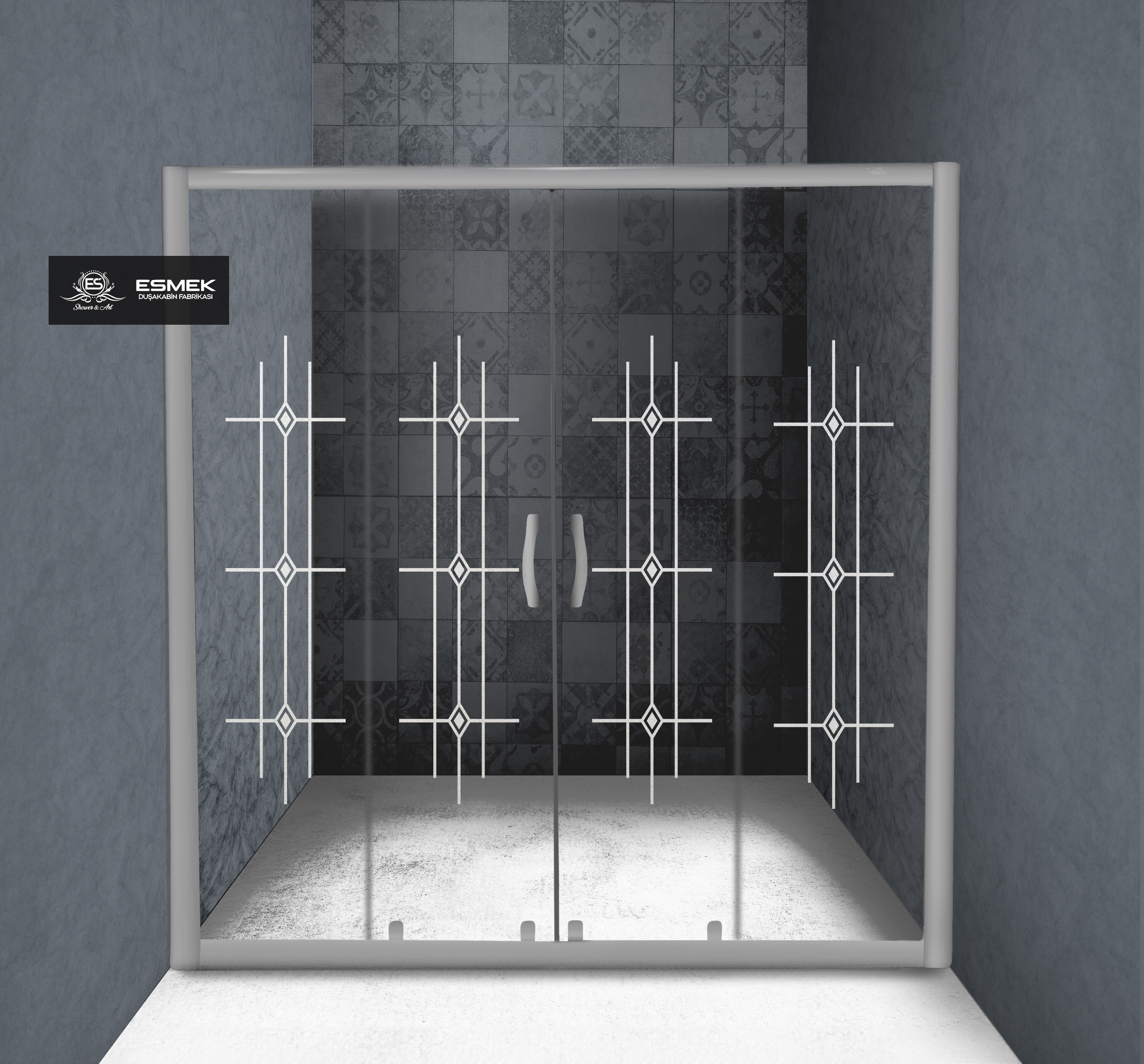 SUPER LUX PARLAK PROFİL 2+2 SÜRGÜLÜ 465 KOD KUMLU CAM